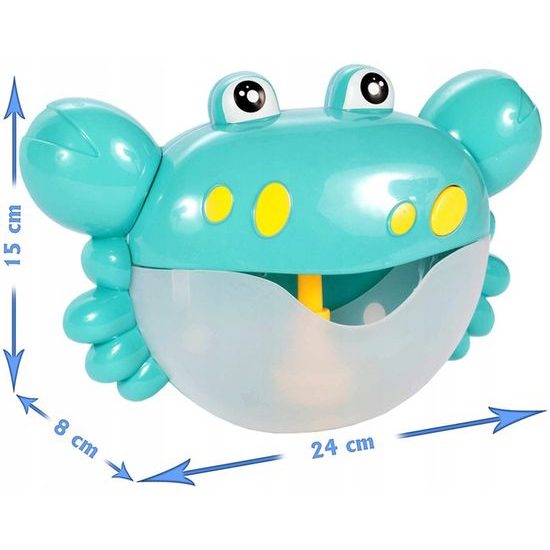 Bublinkovač do vany s melodií Blue Bubble Crab