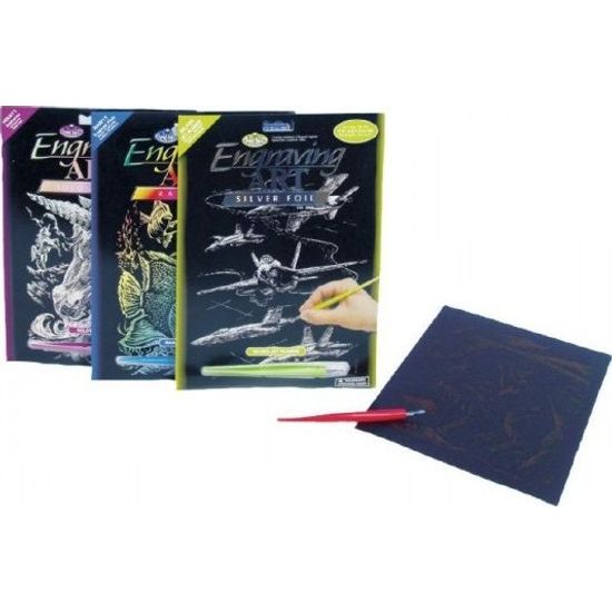 Škrabací obrázek Royal - mix druhů