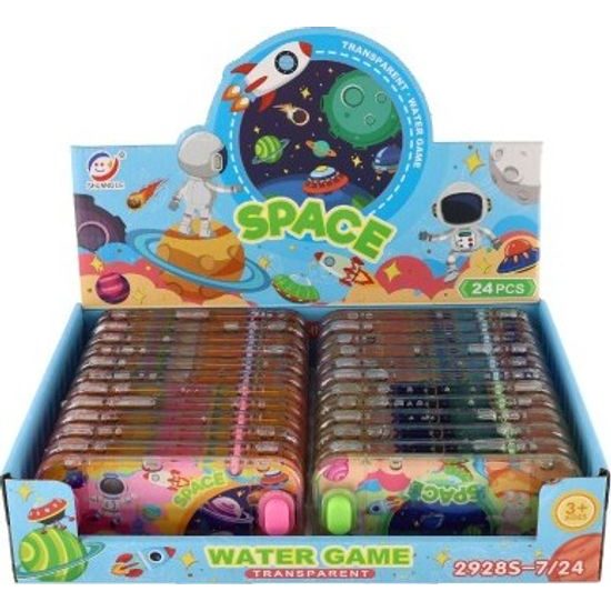 Vodní hra hlavolam - vesmír - MIX 2 druhy