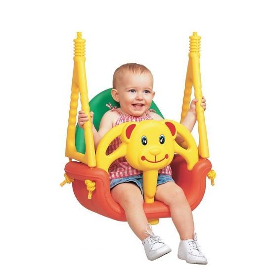 Dětská houpačka 3v1 medvídek