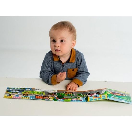 Knížka Leporelo - Moje první auta