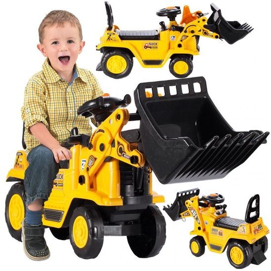 Dětské odrážedlo 2v1 Nakladač s nočníkem