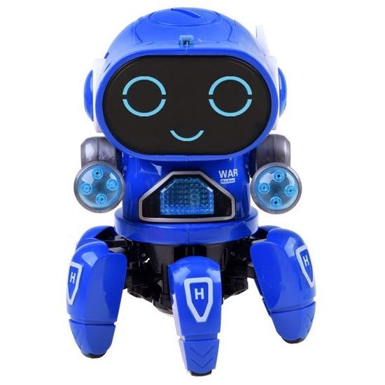 Interaktivní tančící robot na dálkové ovládání Boot Pioneer modrý