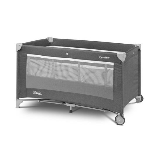 Cestovní postýlka CARETERO Basic Plus 2017 graphite