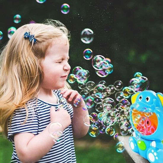 Majlo Toys bublinkovač do vany Hrošík modrý