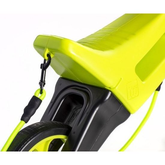 Odrážedlo FUNNY WHEELS Rider SuperSport zelené 2v1+popruh