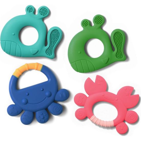 BabyOno Dětské kousátko Velryba Pablo, kat.935/02 - zelená