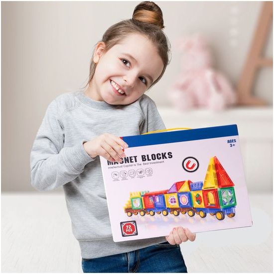 Magnetická stavebnice Magnet Blocks 72 dílů
