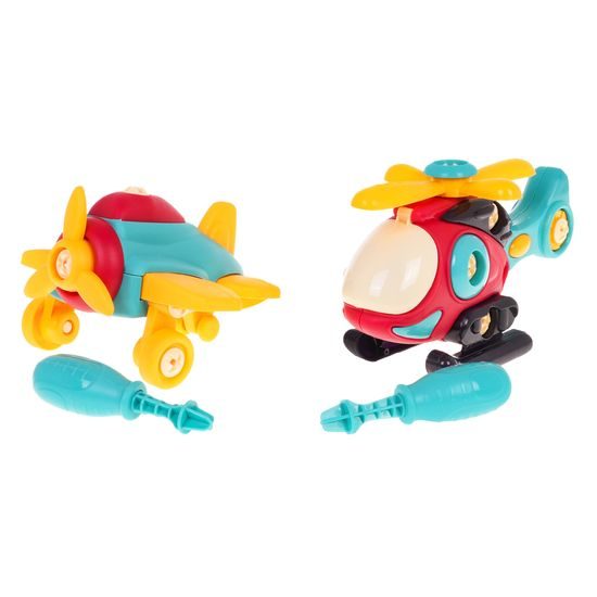 Šroubovací letadlo a vrtulník TakeApart Vehicles