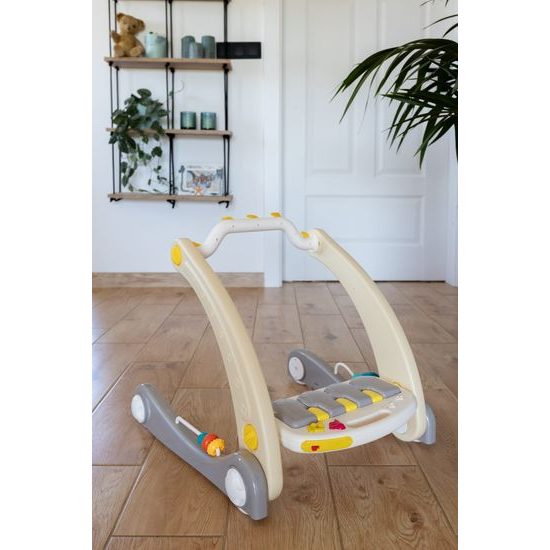 Haunger chodítko 2v1 s hrací dekou a piankem Happy Childhood