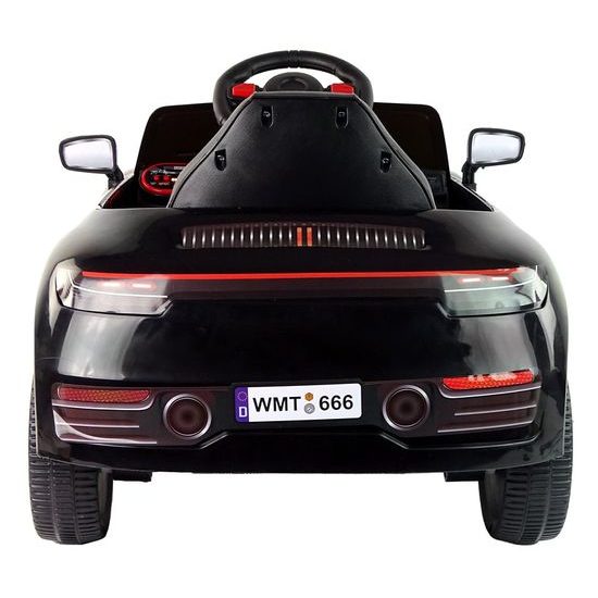 Dětské elektrické autíčko Cabrio - černé