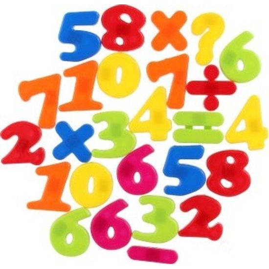 Magnetické číslice cca 27ks