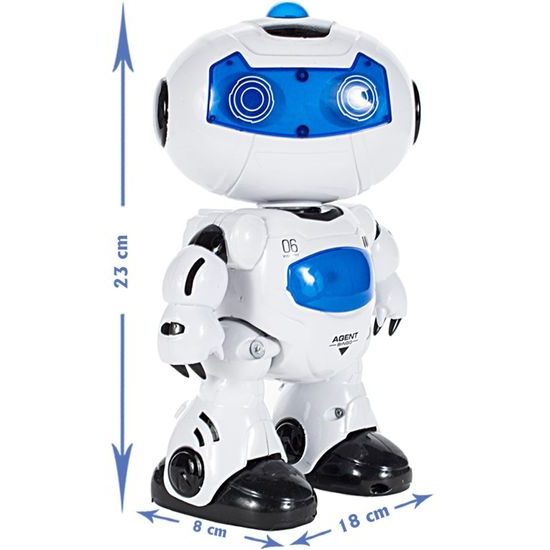 Interaktivní tančící robot na dálkové ovládání Agent Wilo