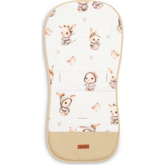 Vložka do kočárku univerzální Králiček, meruňková