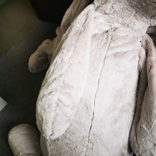 Plyšový králík Figo XXL 160 cm šedý