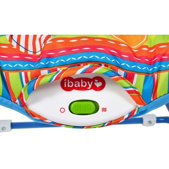 Kojenecké lehátko 3v1 s vibracemi Žabka - modré