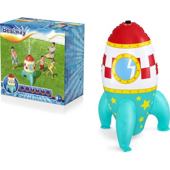 Nafukovací raketa s vodní fontánou, Bestway
