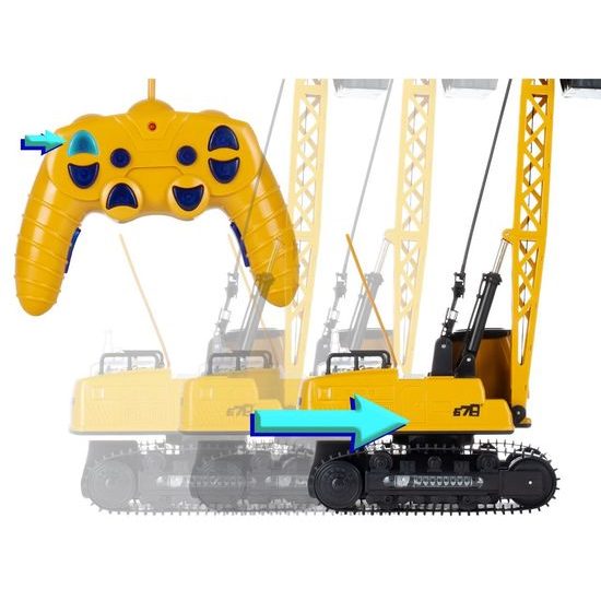 Pásový jeřáb na dálkové ovládání Cheetah 678