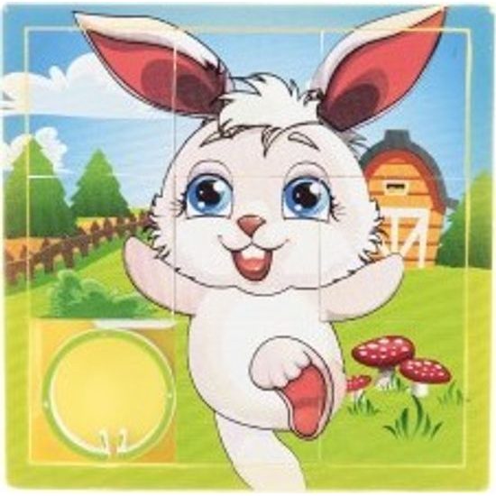 Přesouvačka hlavolam zvířátko - mix druhů