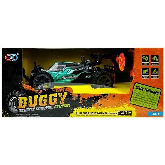 Terénní auto na dálkové ovládání Green Snake 1:18