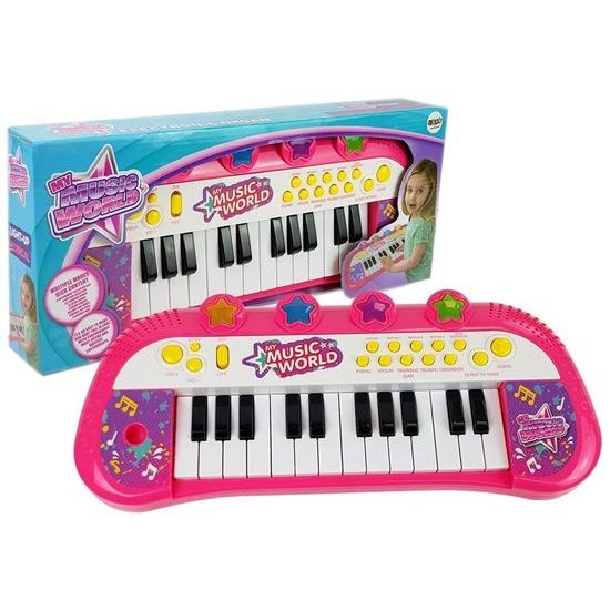 Majlo Toys dětské elektronické klávesy My Music World
