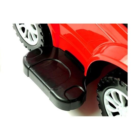 Odrážedlo Range Rover s vodící tyčí 3v1 červené