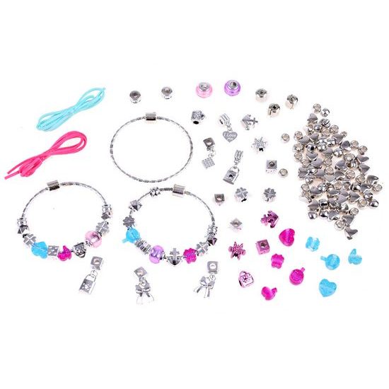 Dětská sada korálků na výrobu náramků Charm Jewellery