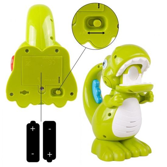 Interaktivní dinosaurus s lampičkou Baby Dino
