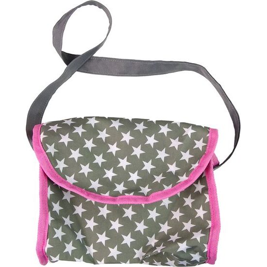 Kočárek pro panenky 2v1 Gondola Bag Pink Stars
