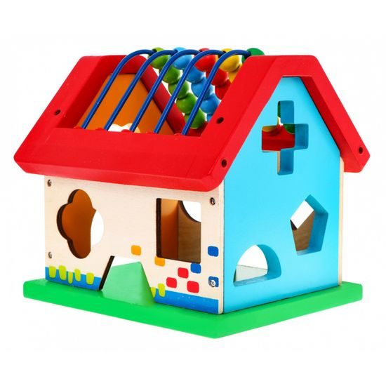 Dřevěný edukační domeček s počítadlem Wisdom Room