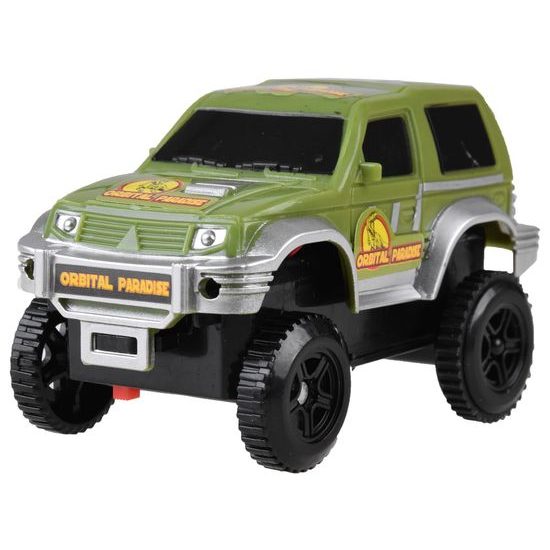 Autodráha s autíčkem na baterie a dinosaury 168 dílků Dino Track