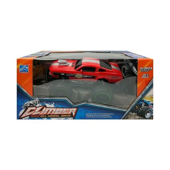 Auto na dálkové ovládání Climber červené 1:20