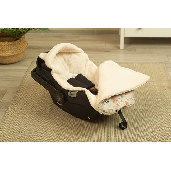 Zimní fusak do kočárku/ do autosedačky - piknik