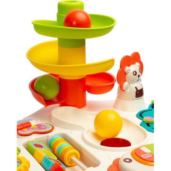 Edukační stolek s tobogánem