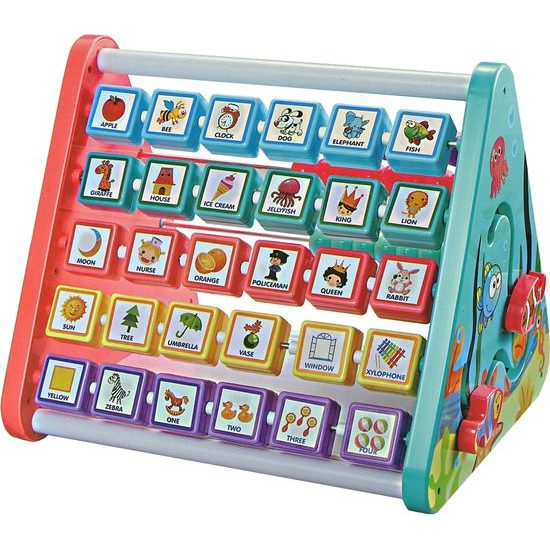 Vzdělávací trojúhelník - počítadlo, zvířátka