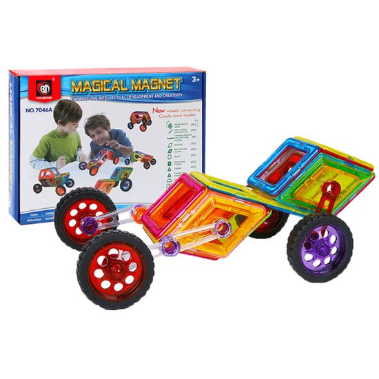 Doris magnetická stavebnice Magical Magnet 46 dílů
