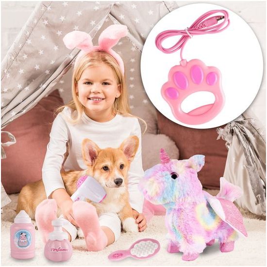 Interaktivní plyšový jednorožec s příslušenstvím Cute Unicorn