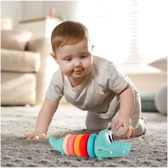 Senzorické kroužky pro nejmenší Color Crocodille