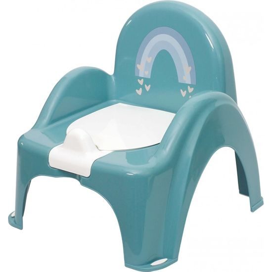 Dětský nočník s poklopem METEO tyrkysový