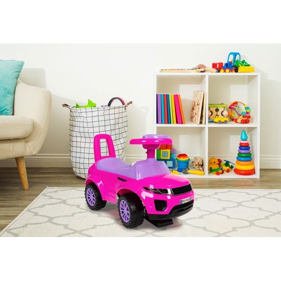 Odrážedlo Range Rover SUV růžové