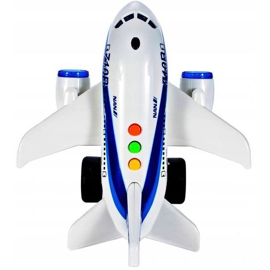 Interaktivní letadlo se světly a zvuky City Service 1:200
