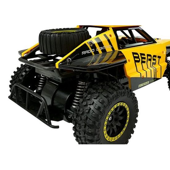 Terénní auto na dálkové ovládání Speed King žluté 1:14