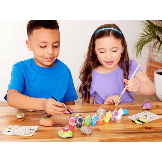 Malování a zdobení kamenů pro děti Rock Painting