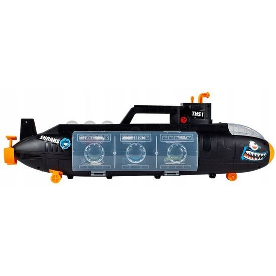 Ponorka s autíčky a helikoptérou Shark Submarine