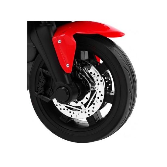 Dětská elektrická motorka Superbike červená
