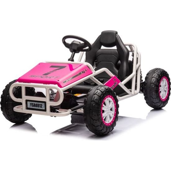 Elektrické autíčko Buggy A8812 24V růžové