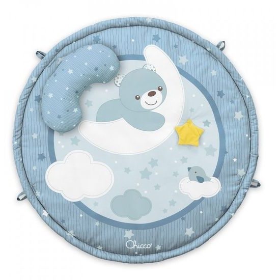 ROZBALENO Chicco hrací deka s projekcí a melodiemi modrá