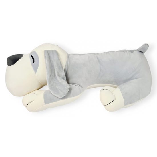 Plyšový pejsek Azor 70 cm - šedý