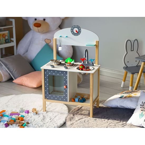 Ecotoys dětská dřevěná kuchyňka Little Chef