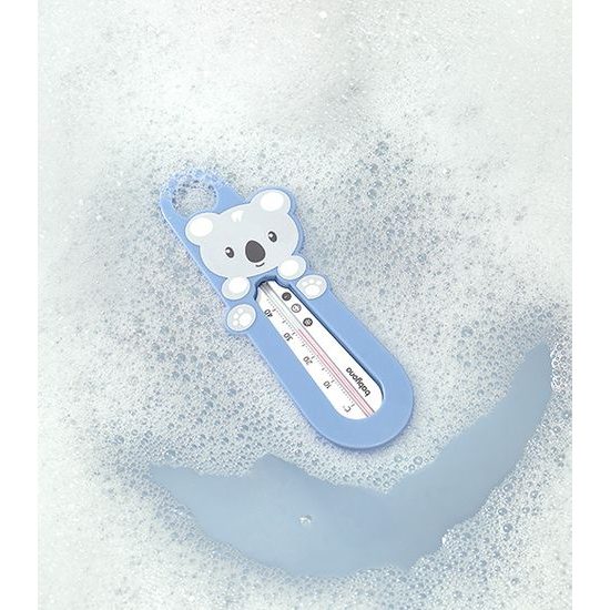 Baby Ono dětský teploměr koupelový Míša modrý